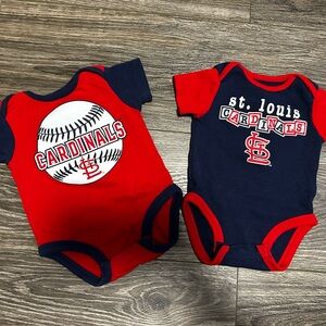 St. Louis Cardinal Baby Onesies